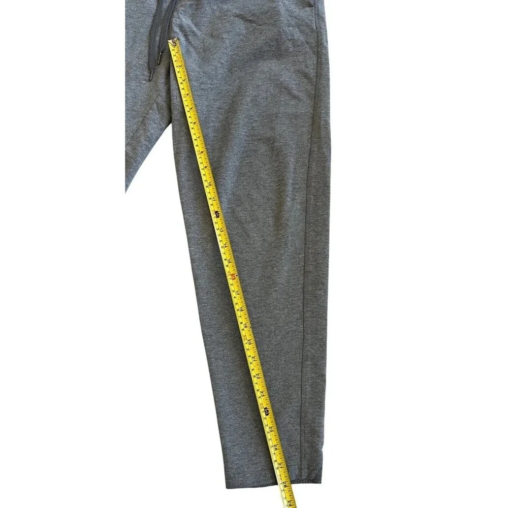 Eddie Bauer Mens Gray Sleepwear Lounge Jogger Pants Medium Heathered Fleece